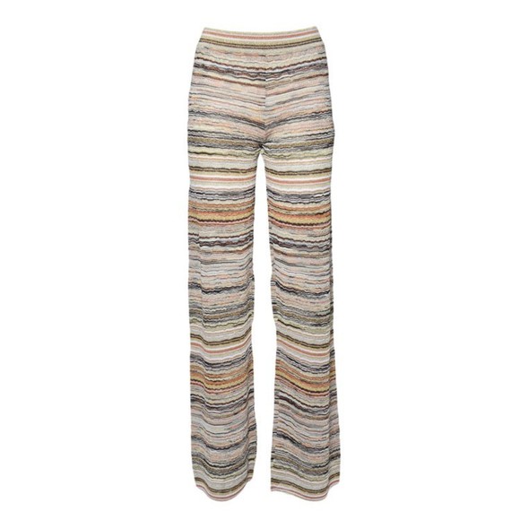 Missoni Pants - Missoni Straight Trousers In Viscose Lamé Orange - NWT